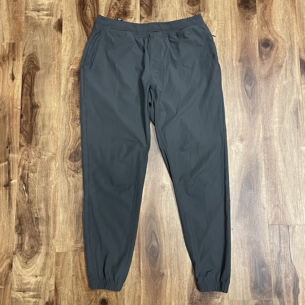 LEGENDS Pants Men's Large Gray Aviation Jogger Performance Athletic Stretch